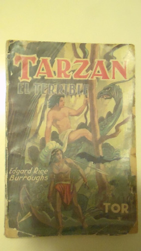 Libro Vintage De Tarzán De Los 50s