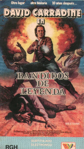 Bandidos De Leyenda Vhs Stuart Whitman David Carradine