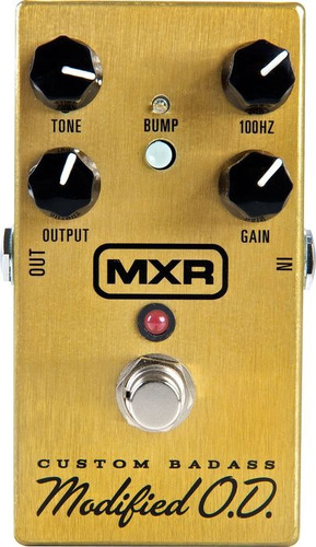 Pedal Mxr M77 Badass Overdrive + Cable Interpedal Ernie Ball