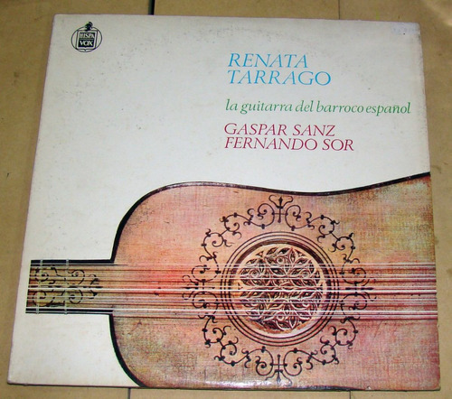 Renata Tarrago - La Guitarra Del Barroco Español Lp / Kktus