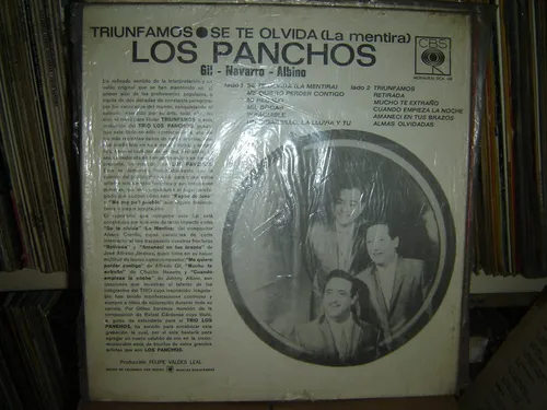 Trio Los Panchos Triunfamos Se Te Olvida Colombia Lp Vinilo (Usado)