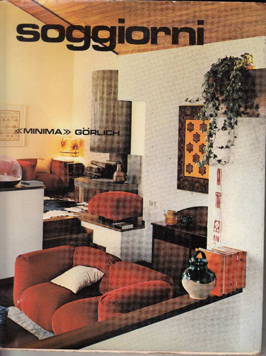 1975 Diseño Y Decoracion Italia Sillones Vintage Color Raro