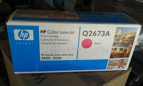 Toner Hp Color Q2673a Magenta Laserjet 3500 3550 Original
