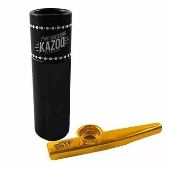 Kazoo Instrumento Sopro Barato Dourado Profissional