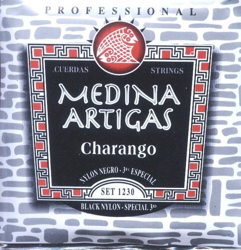 Encordado Charango Medina Artigas Set 1230 Con 3ª Especial