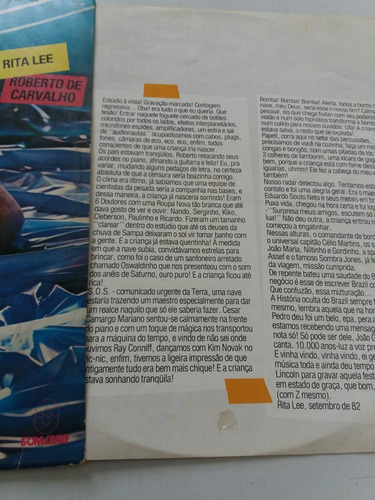 Imagem 3 de 3 de Lp Rita Lee Roberto De Carvalho Flagra Com Encarte