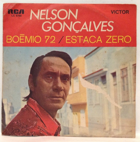 Compacto Vinil Nelson Gonçalves - Boemio 72 - Estaca Zero -