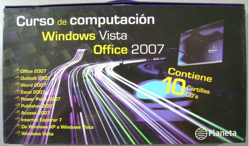 Curso De Computacion Windows Vista Office 2007  / Planeta