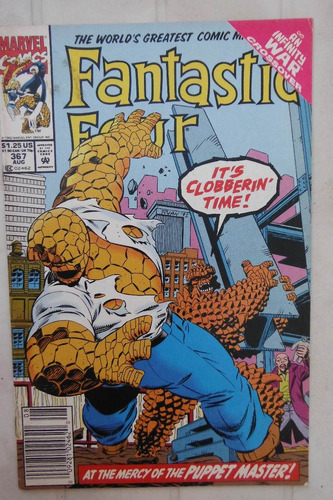 Fantastic Four #367 Marvel Comics 1992 Usa Infinity War