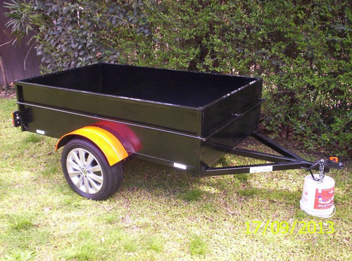 Trailer Doble Para 2 Cuatri C/rampa