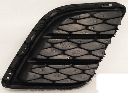 Mazda Cx7 2010 - 2012 Bisel Faro Antiniebla Der Sin Orificio