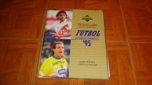 Figuritas Fútbol 95 Trading Cards 1995 Repetida Llená Álbum