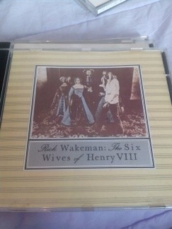 **rick Wakeman** **six Wifes Of Henry Viii**  **cd**