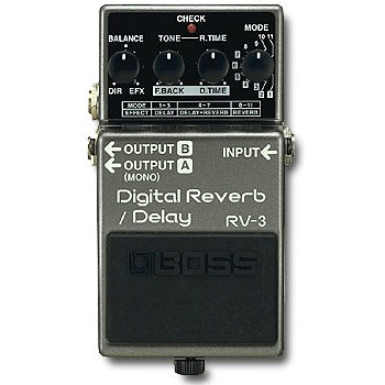 Boss Rv-3 Digital Reverb / Delay Soplada En Caja Original
