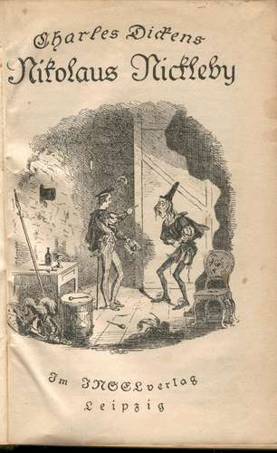 Dickens. Nickolaus Nickeby.1a Edición.1838-9 First Edition.