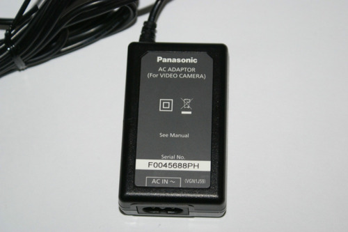 Cargador Original Panasonic Vsk0712 Hdc-sd60  Hdc-tm6