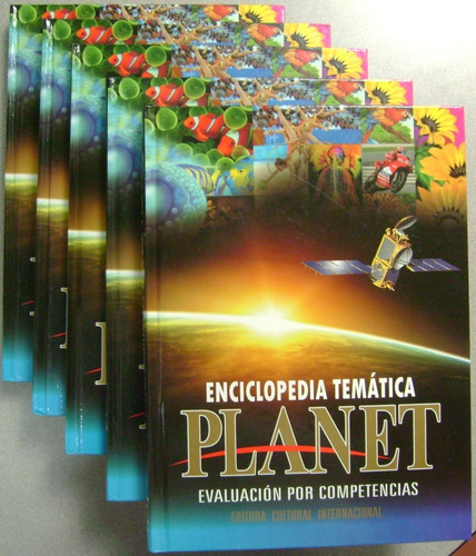 Enciclopedia Temática Planet 5 Volumenes / Zamora