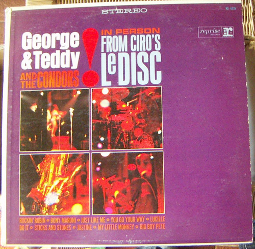 Rock Inter, George & Teddy And The Condors, Lp 12´, Bfn