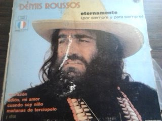 Disco Acetato De Demis Roussos Eternamente