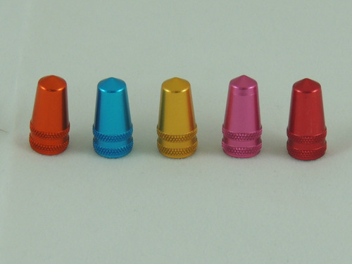 Imagen 1 de 4 de Tapones De Aluminio Para Valvulas Marca Purely Custom (par)
