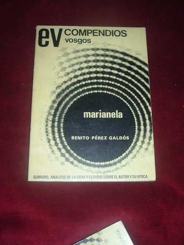 Libro Compendios Vosgos  Marianela .benito Perez G.