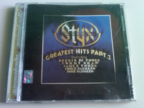 Styx Greatest Hits Part. 2 Cd Usado Nacional