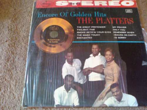 Disco Acetato De The Platters Encore Of Golden Hits