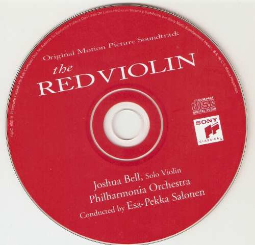 The Red Violin Cd Soundtrack El Violin Rojo
