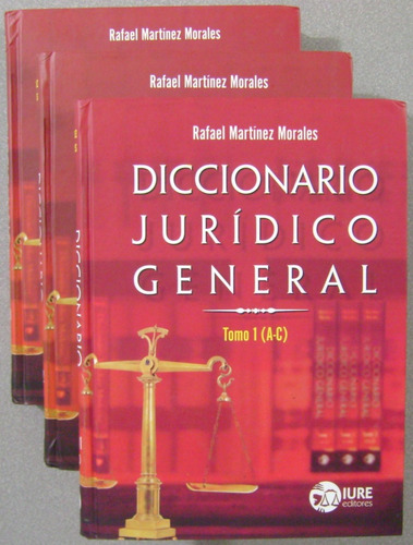 Diccionario Jurídico General 3 T / Edijure