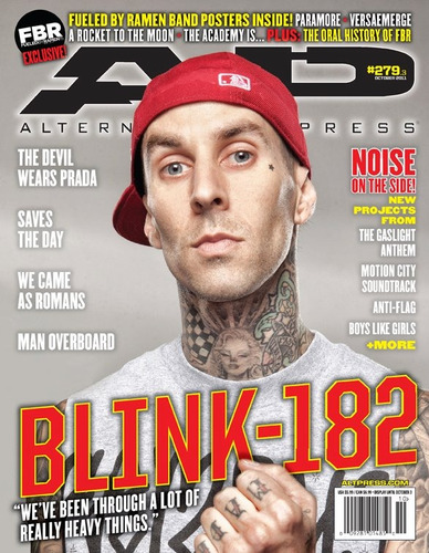 Revista Ap Alternative Press Blink-182 Travis Barker