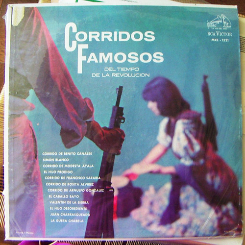 Bolero, Corridos Famosos Del Tiempo De La Revolución, Hwo.