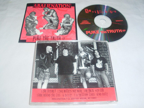 Abalienation - Puke The Thruth ( Punk Obese Press)