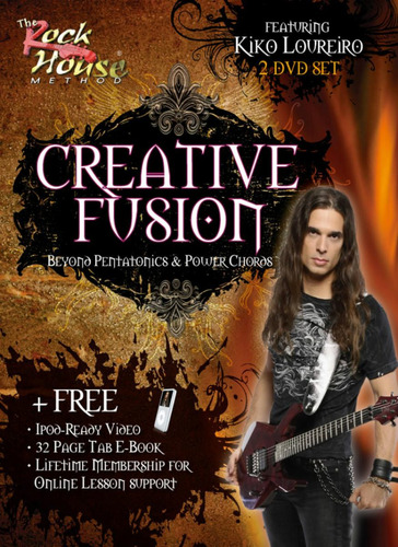 Técnica Guitarra Eléctrica Kiko Loureiro Creative Fusion