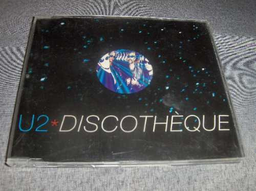 U2 Discotheque Cd Single France 4 Tracks De Coleccion