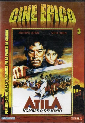 Anthony Quinn Sofia Loren - Atila - Dvd Original Cine Epico