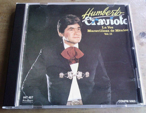 Humberto Cravioto La Voz Maravillosa De Mexico Cd Ed 1990