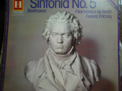 Disco Acetato De Sinfonia No.5 Beethoven Filarmonica De Berl