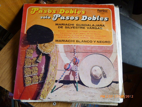 Vinilo De Lp Pasos Dobles Marichi Guadalajara (u658