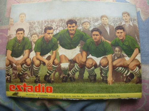 Estadio N° 592 18 Septiembre De 1954 Delantera De Wanderers