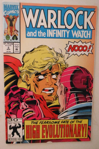 Warlock And The Infinity Watch #3 Marvel Comics 1992