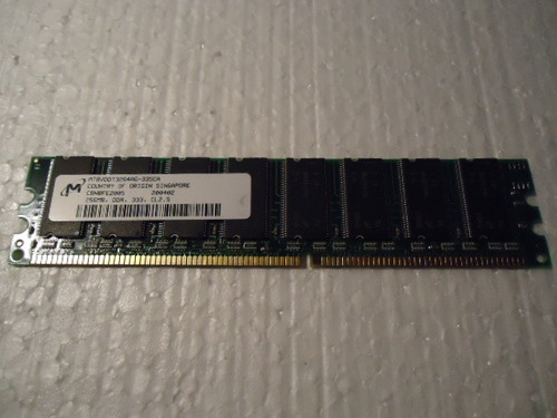 2 Memorias Ram Pc / 256 Mb