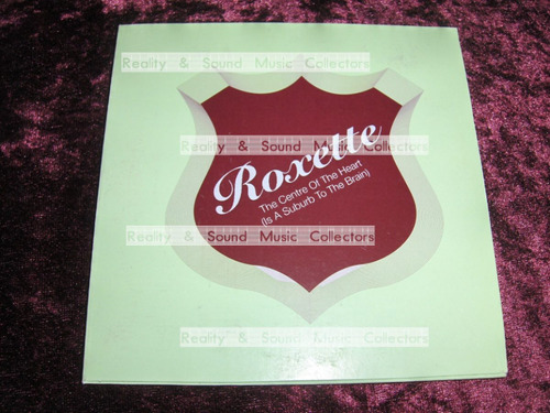 Roxette Centre Of The Heart Cd Single Ed Mex De Coleccion