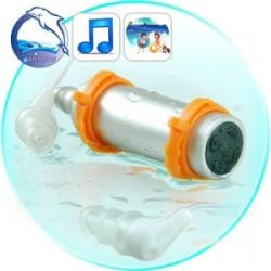 Reproductor Mp3 Con 4gb Contra Agua Sumergible De Natacion