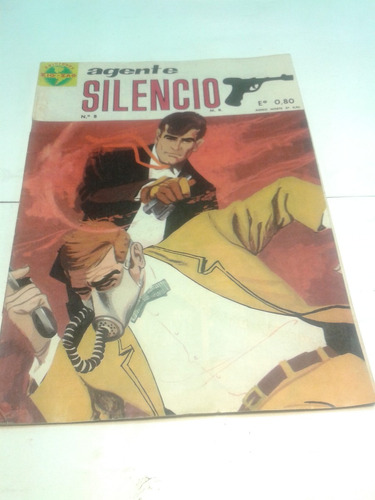 Comic  Agente Silencio  , N° 8 . Años Sesenta