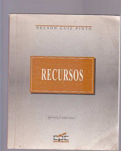 Livro Recursos Revista E Ampliada - Nelson Luiz Pinto