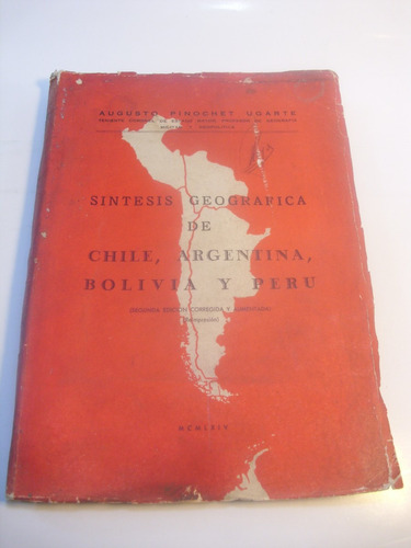 Sintesis Geografica Paises Limitrofes Chile A Pinochet 1964