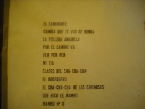 Vinilo De Los Tremendos Cachai El Ritmo (xx323 (Usado)