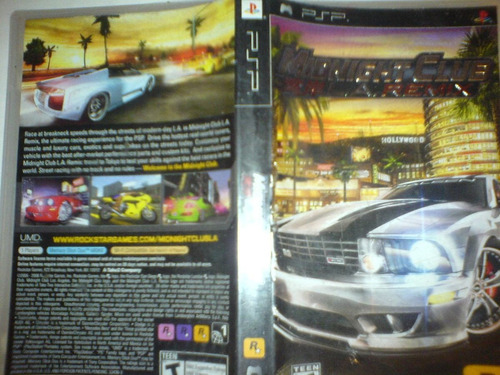 Psp Juegos De Psp Midnight Club L.a. Remix Solo Caja