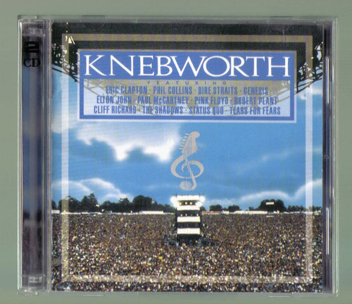 Knebworth Cd Doble Importado Cd Ed 1990 C/booklet  Idd