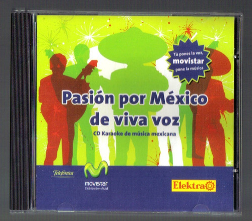 Pasion Por Mexico Cd Karaoke De Musica Mexicana Unica Ed Idd